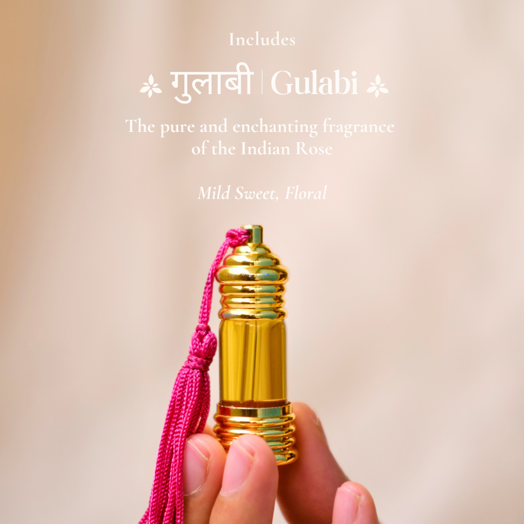 The Essential Natural Perfume Oils Set of 9