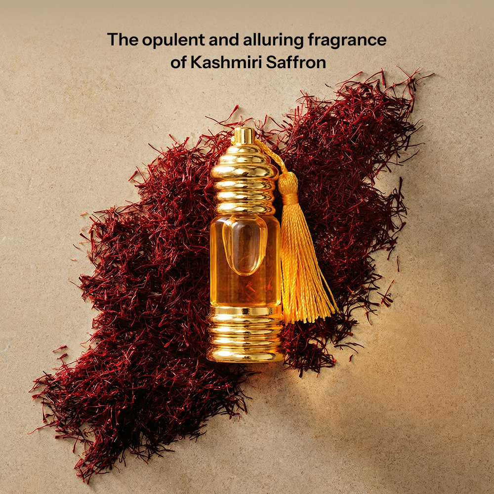 Kesar Dori | Pure Saffron Perfume Oil (6ml)