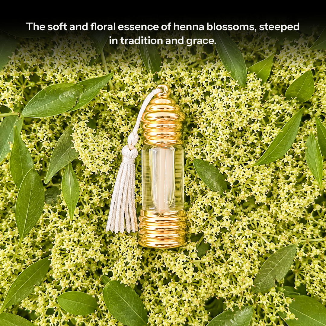 Phool Mehendi | Henna Flower Perfume Oil (6ml)