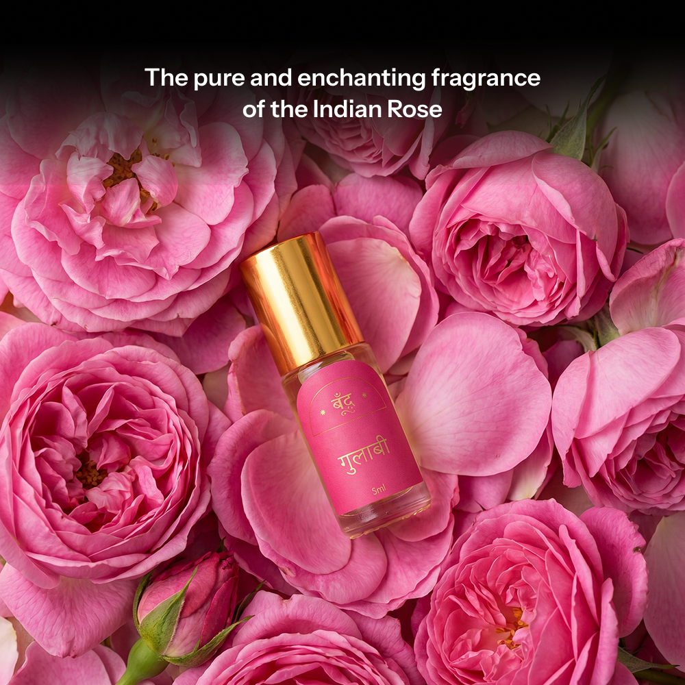 Gulabi | Damask Rose Perfume Oil (5ml Roll-on)