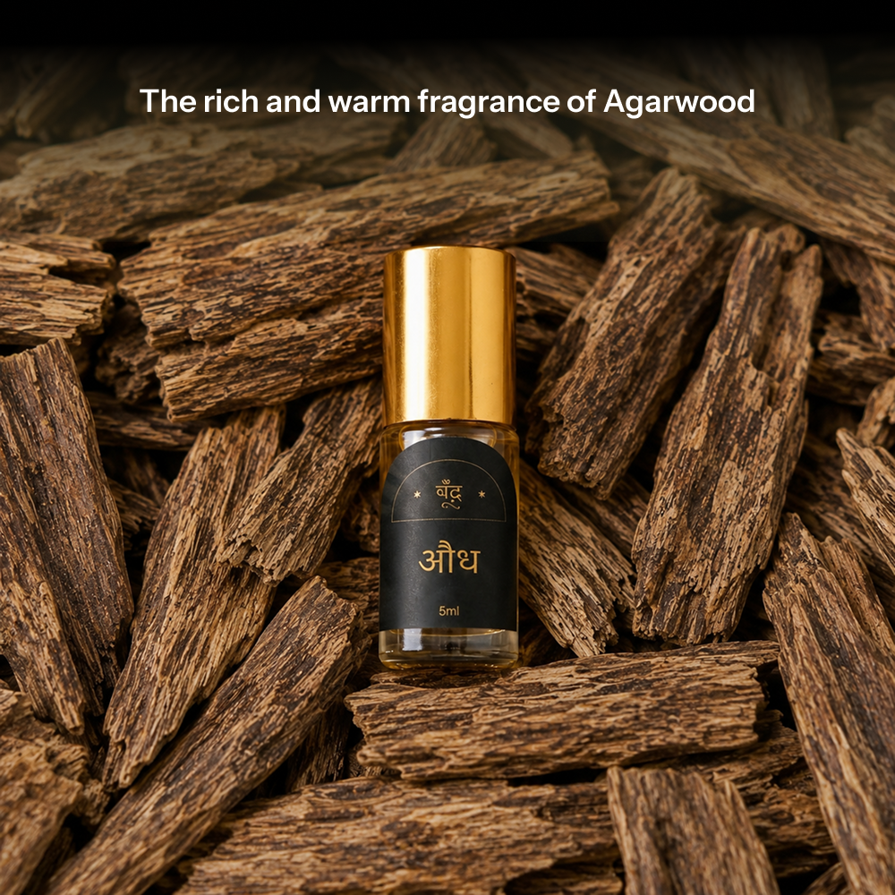 Audh| Agarwaood Natural Perfume Oil (5ml Roll-on)