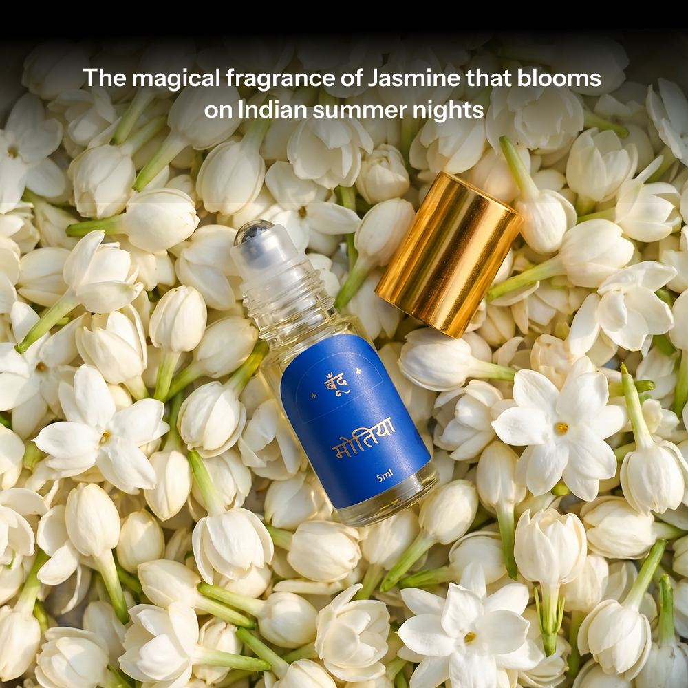 Motiya | Indian Jasmine Perfume Oil (5ml Roll-on)