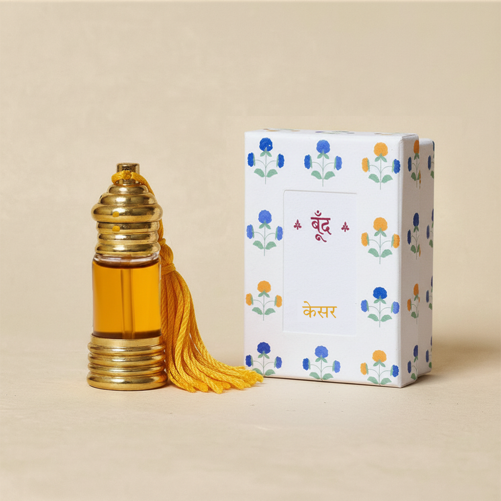 Kesar Dori | Pure Saffron Perfume Oil (6ml)
