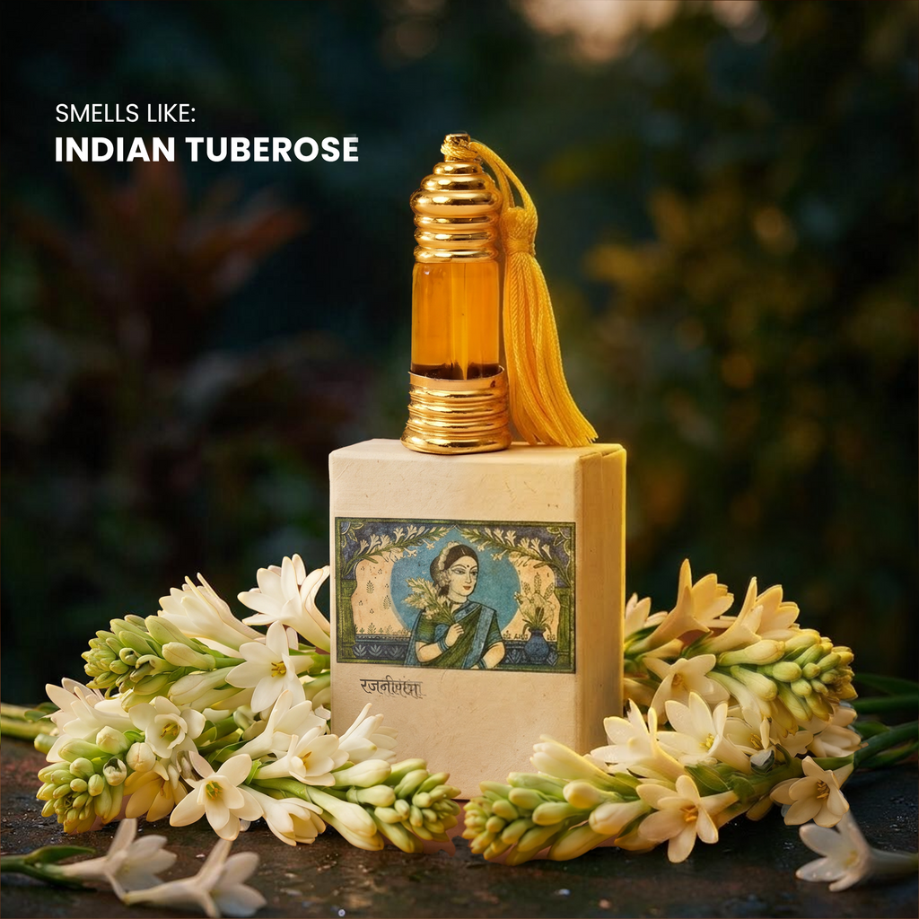 Rajnigandha | Indian Tuberose Perfume Oil (6ml)