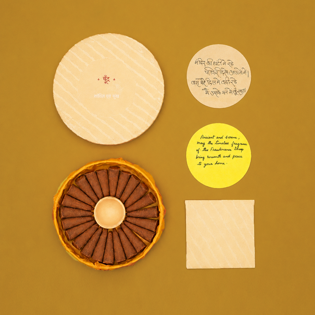 Loban | Pure Frankincense Incense Cones (Charcoal-free)