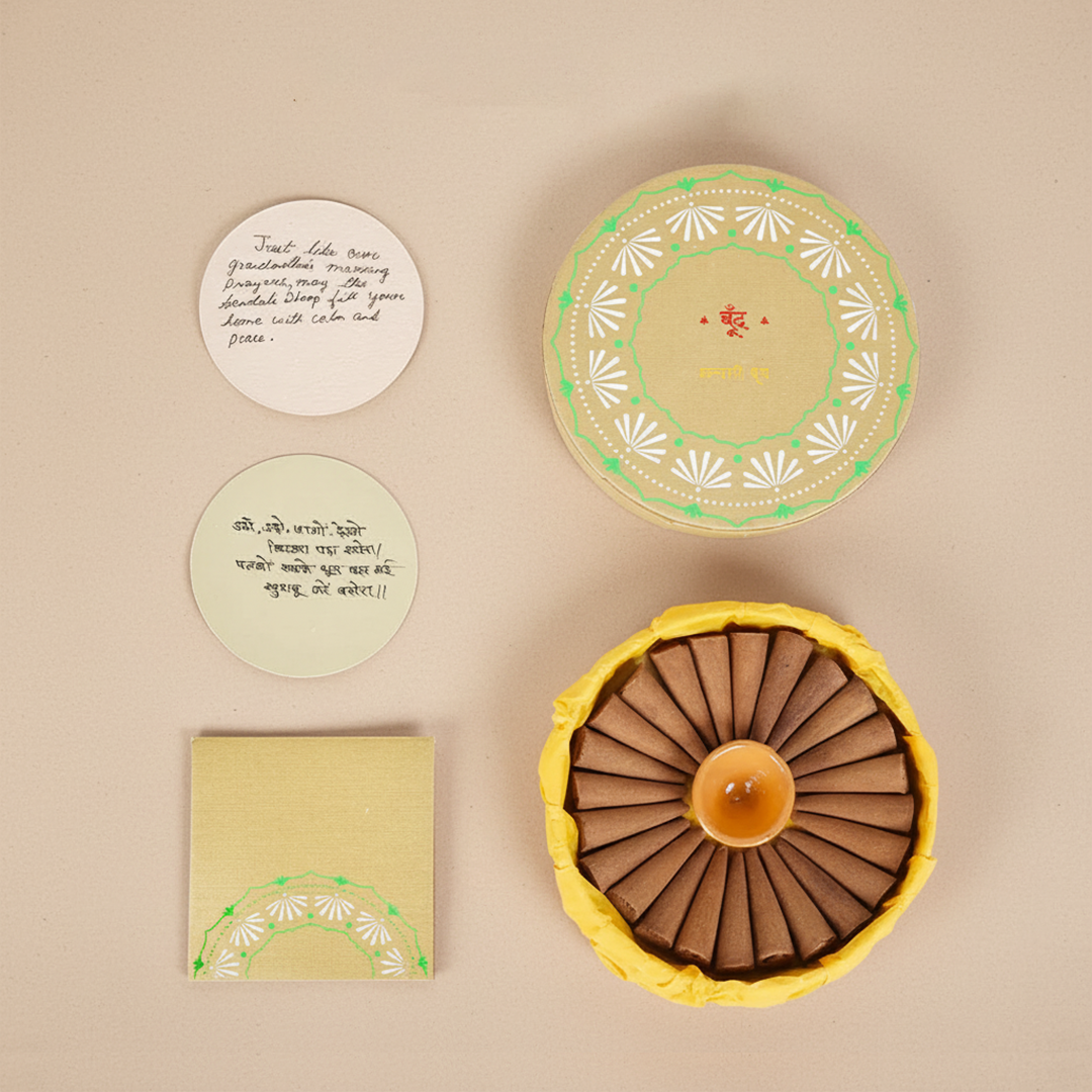 Sandali I Sandalwood Incense Cones (Charcoal-free)