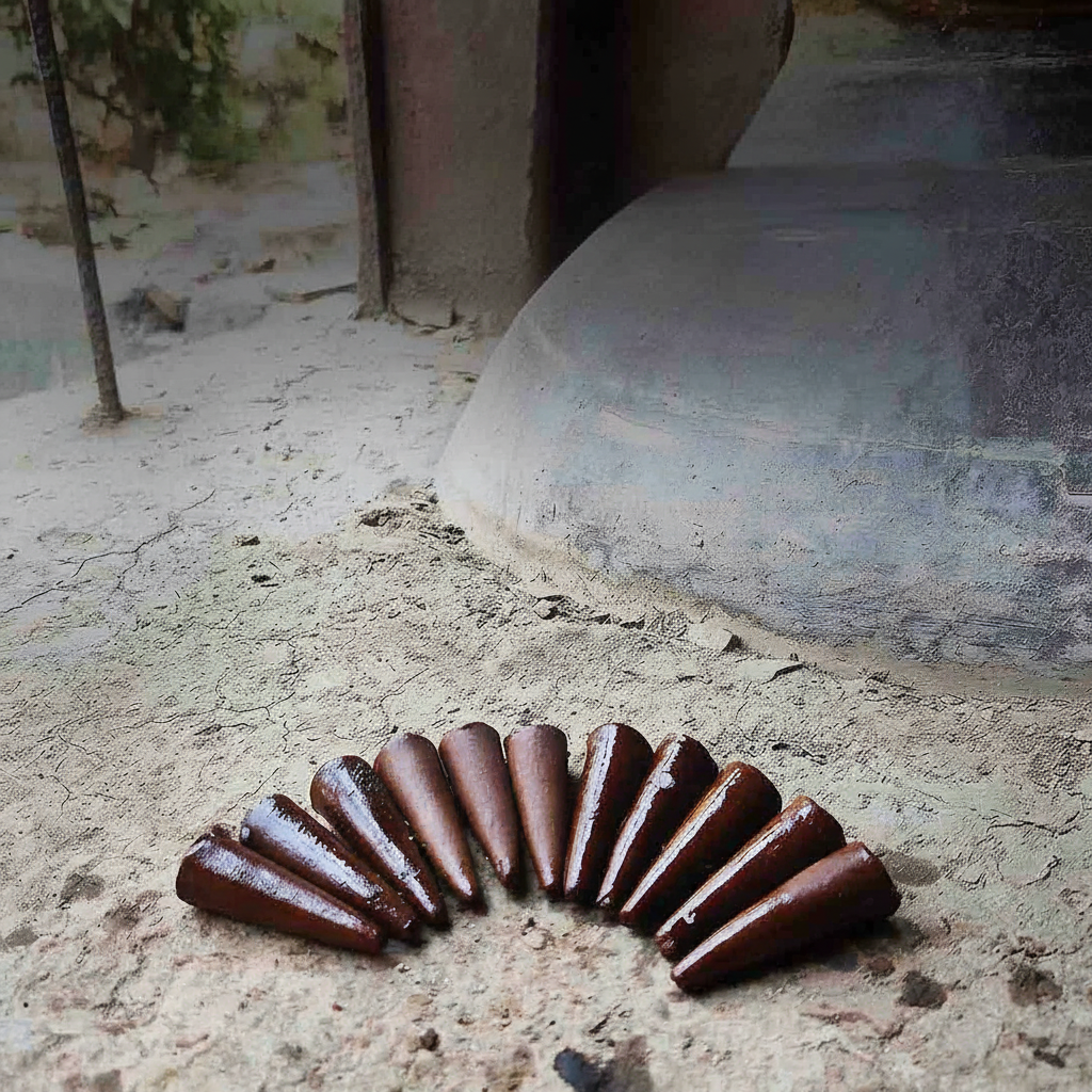 Khusa | Vetiver Incense Cones (Charcoal-free)