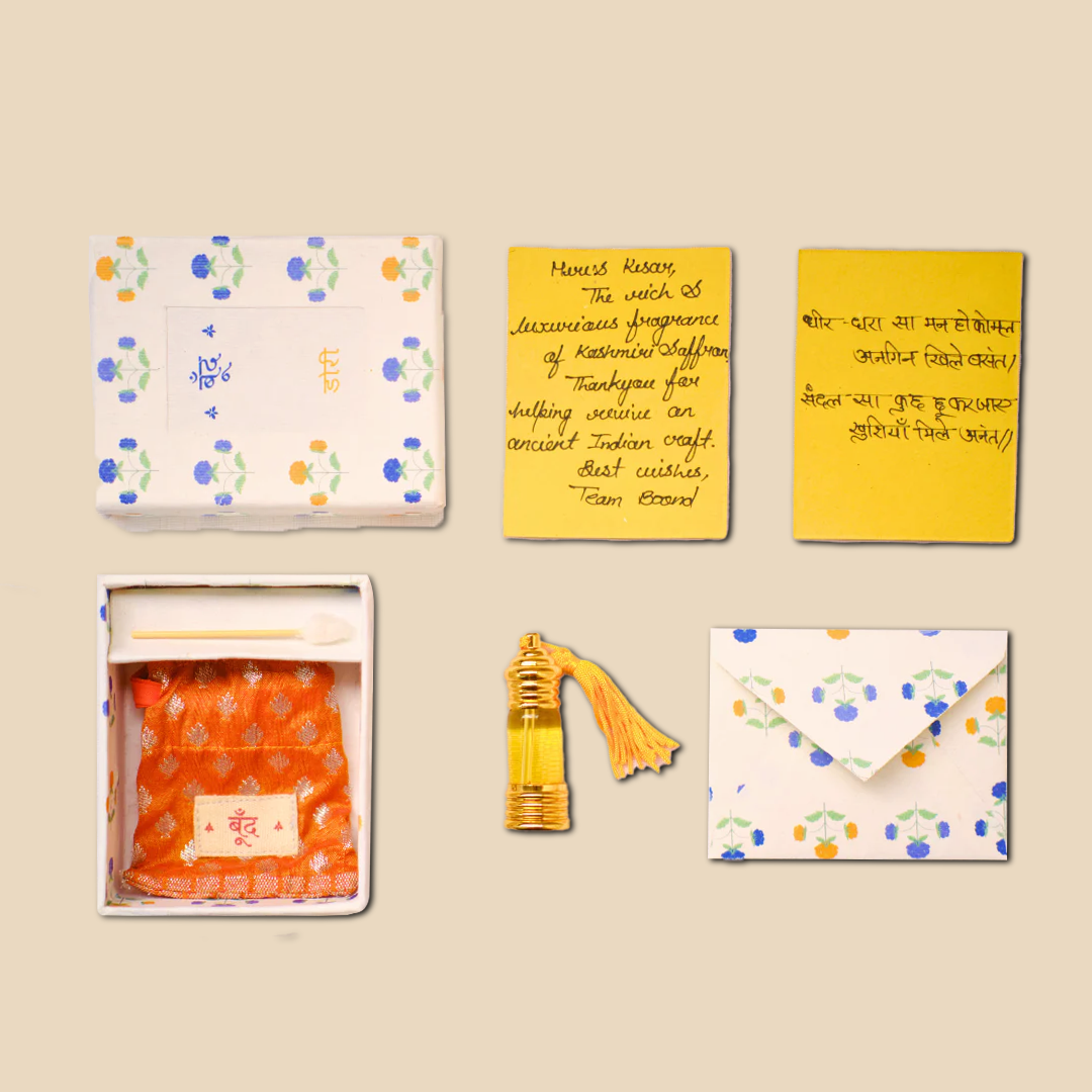 Kesar Dori | Pure Saffron Perfume Oil (6ml)