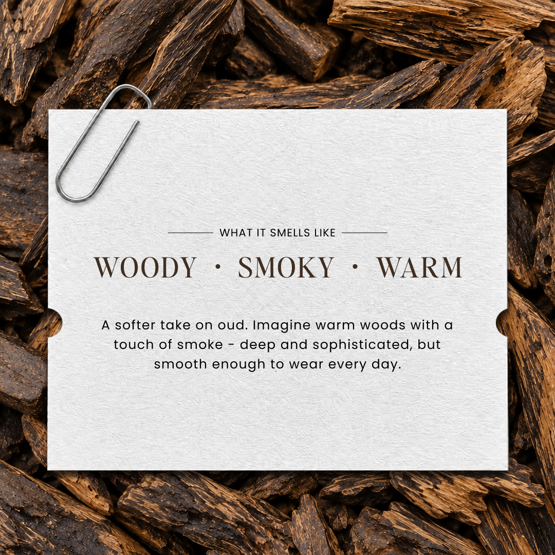 Audh agarwood perfume oil fragrance notes — Boond Naturals