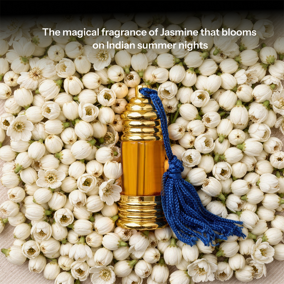 Daily Ritual Set | Motiya, Khus, Lavender (Set of 3 Perfume Oils)
