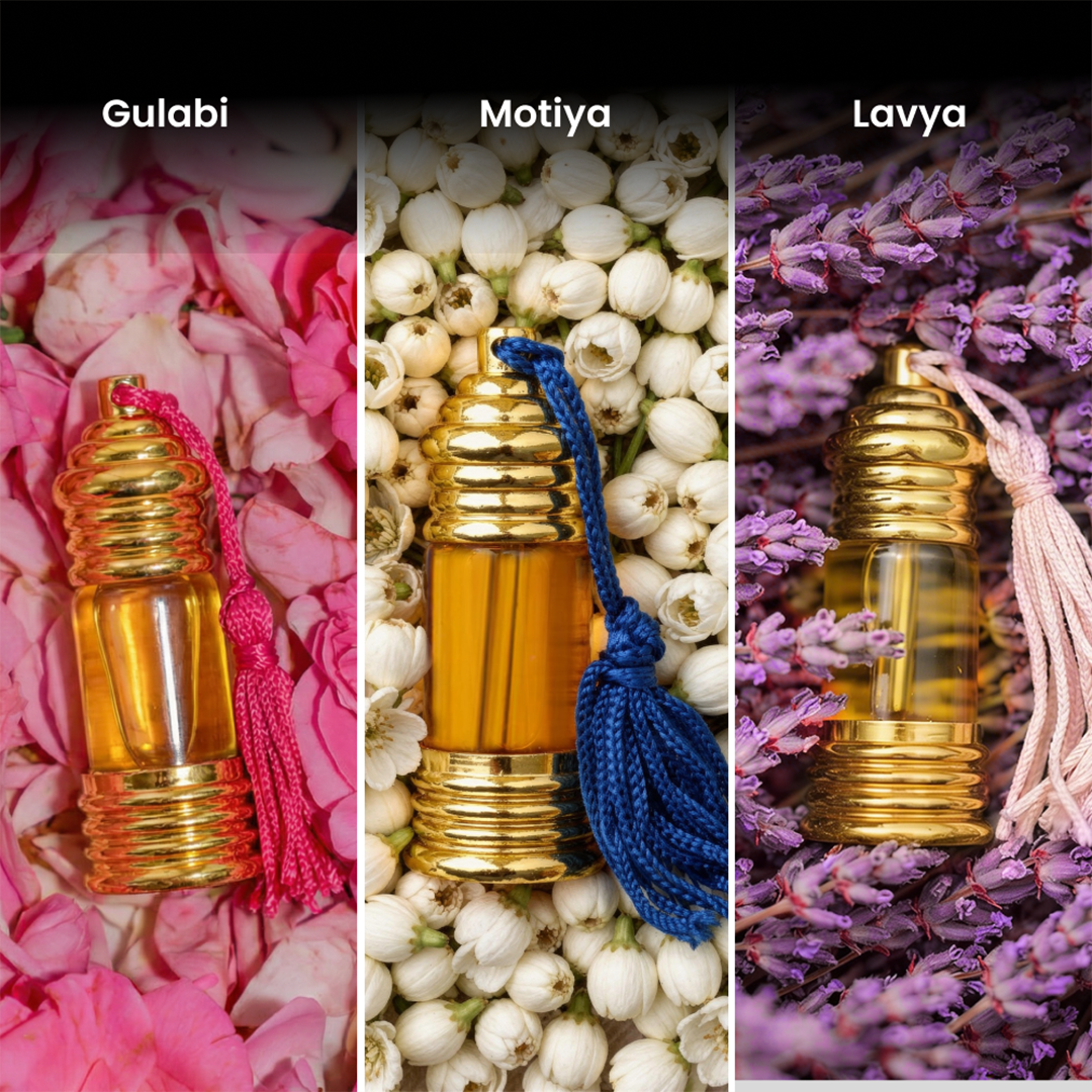 Bloom Set | Boond Natural Perfume Oils (Set of 3)